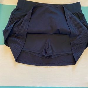 Kyodan navy blue athletic skort.